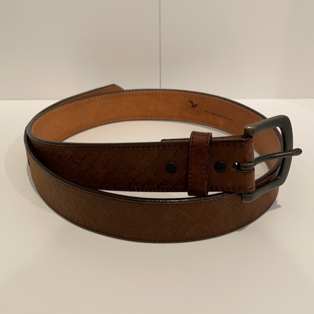 Men’s Georgia boot genuine leather belt